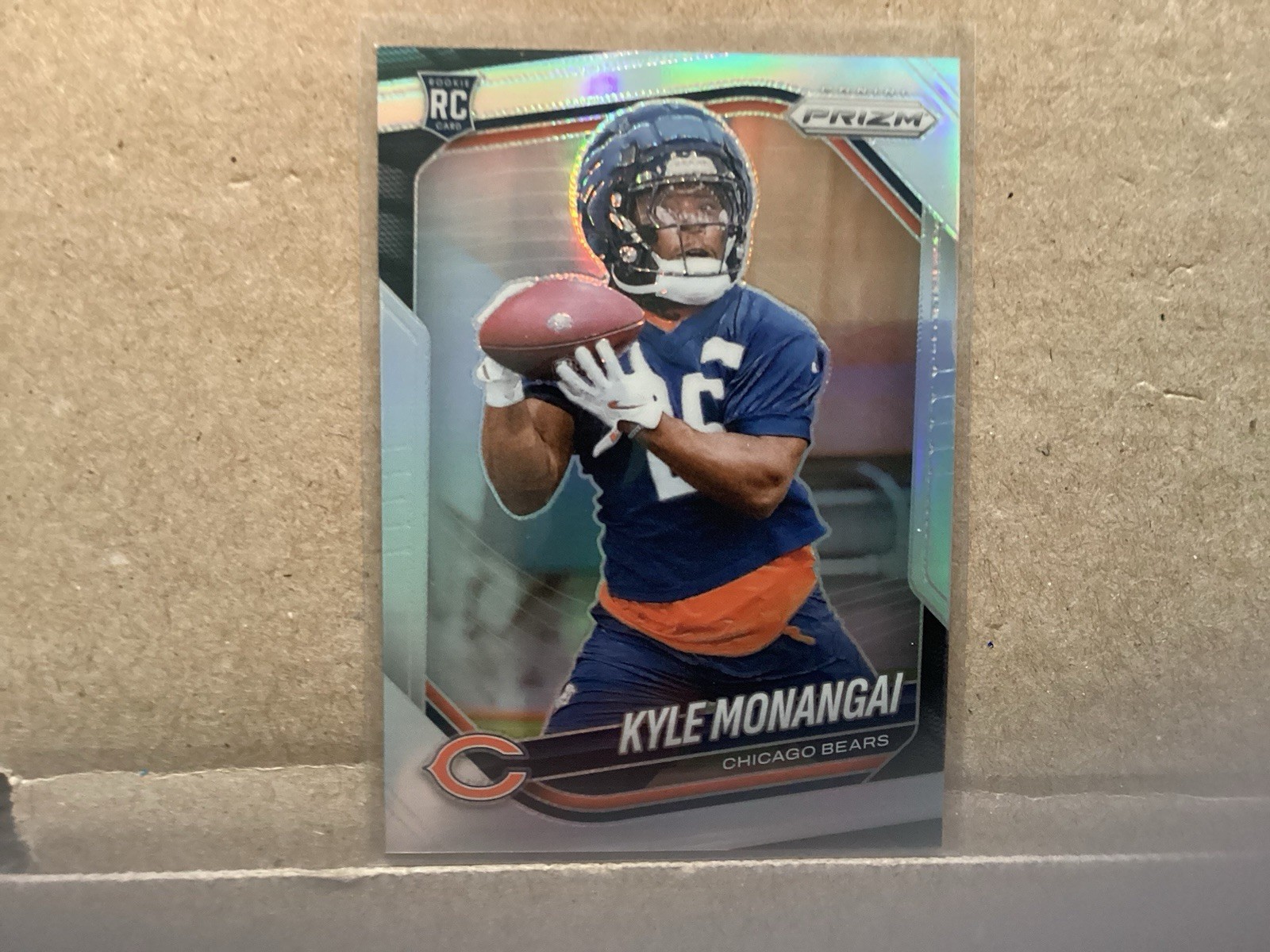 2025 Panini Prizm - Rookies Kyle Monangai #348 Silver Prizm (RC)