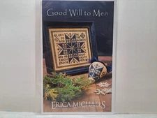 Erica Michaels Designs Cross Stitch Pattern - Good Will to Men (Unused)