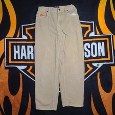 Empyre Relaxed Loose Fit Skate Light Brown Corduroy Pants Size 27
