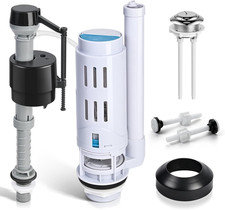 2-Inch Dual Flush Valve Replacement Kit for 2-Piece Toilets, Universal Toilet Re