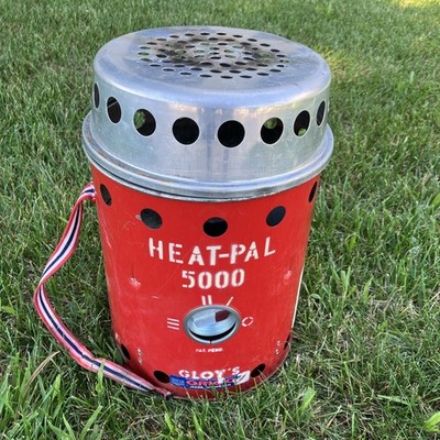 Gloy's ORIGO Heat Pal 5000 Alcohol Red Camp Boat Stove Heater Cooker Vintage