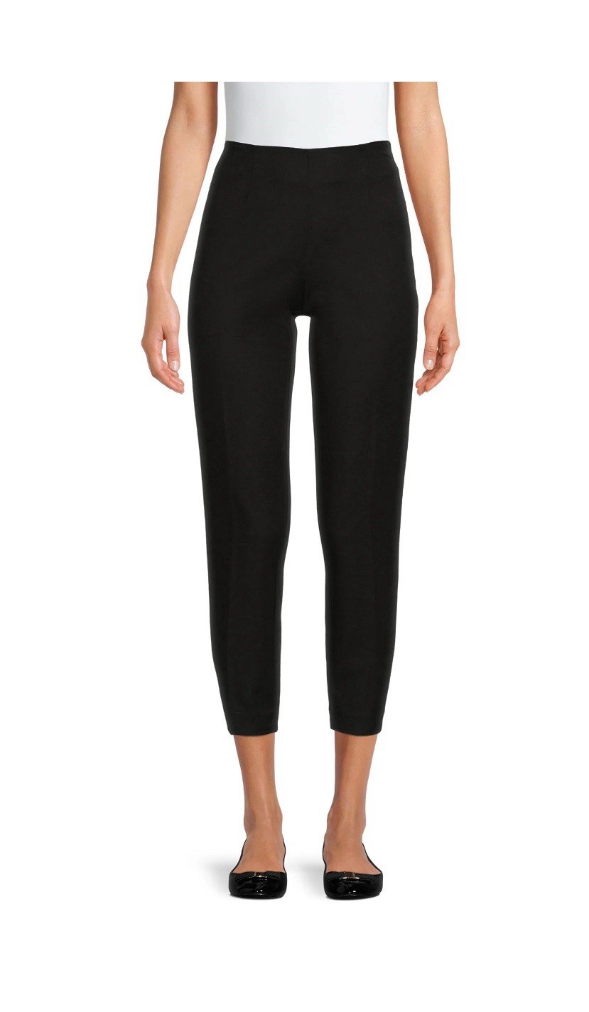 Time and Tru ~ Women's Size 9~ Skinny ~ 4 Way Stretch ~ Black ~ Pants ~ Slacks