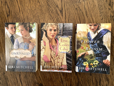 Lot 3 Siri Mitchell Unrivaled,  Love Comes Calling, Like A Flower In Bloom PB