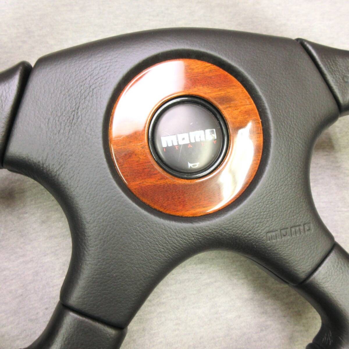 MOMO Olympic III Steering Wheel 360mm Wood Leather JDM Vintage