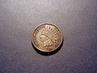 VF/XF 1863 Indian Head Cent