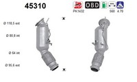 AS Katalysator FüR BMW 1Er F20 120I 125I F21 3Er Touring F31 320I G21 G81 318I