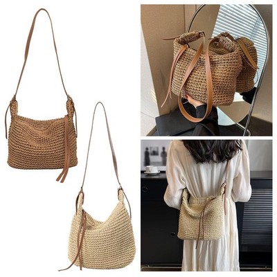 Damen Schultertasche einfache Umhängetasche weibliche Tragetasche für Urlaub Outdoor Arbeit