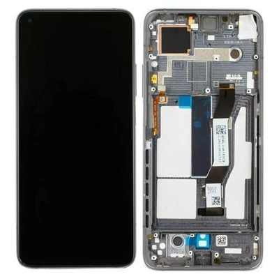 Original Xiaomi Mi 10T 5G / Mi 10T Pro 5G LCD Display Digitizer Rahmen Schwarz