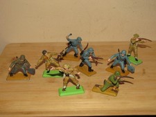 Vintage Britains Deetail WW11 Plastik Spielzeug Soldaten 1/32