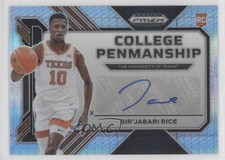 2023 Panini Prizm Draft Picks College Penmanship Hyper Sir'Jabari Rice Auto 15al