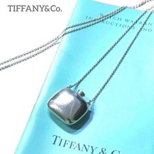 Vintage Tiffany & Co. Elsa Peretti Perfume Bottle Pendant Necklace Sterling 925