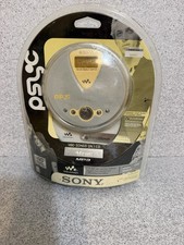 Sony Psyc D-NE300 CD Walkman Gray Atrac3 Plus MP3 Sonic Stage
