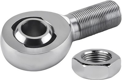 3/4'' Heim Joint Rod End Bearing w/Jam NutRH 3/4''-16 Thread x 3/4'' Bore Chromo...