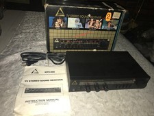 RARE Vintage ESC TV Stereo SOUND RECEIVER MTS-888 Analog VHF Aufio MPX Signal