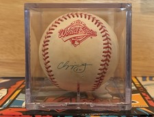 1996 World Series *OFFICIAL BALL* Autographed by Chipper Jones