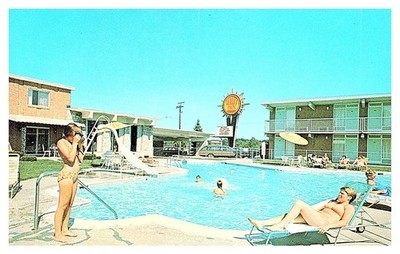 Virginia Winchester , Quality Inn East , Poolside