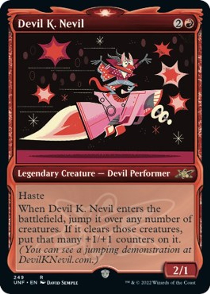 Devil K. Nevil (Showcase) Foil [ UNF - 249 ]NM