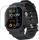 Apple Watch Band Rugged Bumper Case Strap for 49Mm Ultra 3/2/1 46Mm Series 11/10