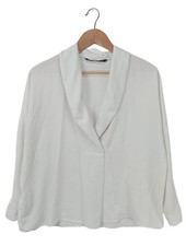 ZARA BASIC Camicia blusa Donna Camicetta a blusa Taglia IT 40 bianco