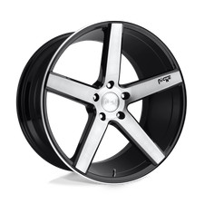 Niche Milan M124 20x8.5 35 Black W Brushed Face Wheel 5x114.3 5x4.5 Qty 4 Niche Milan M124 20x8.5 35 Black W Brushed Face Wheel 5x114.3 5x4.5 Qty 4