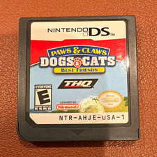 THQ Paws & Claws: Dogs & Cats Best Friends - Nintendo DS E NTSC-U/C