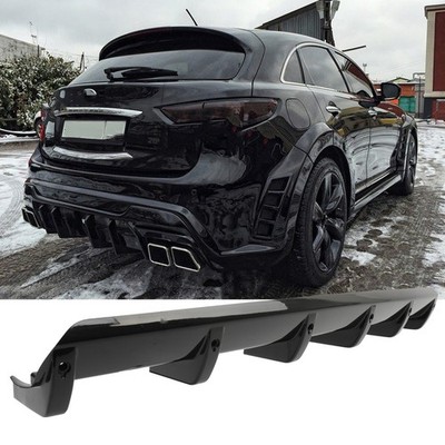Car Rear Diffuser Lip Bumper Spoiler Wing For Infiniti FX35 FX37 FX50 ...