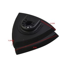 Sanding Pad Triangular Accessories Black Fit Multi Tool For Power Tool