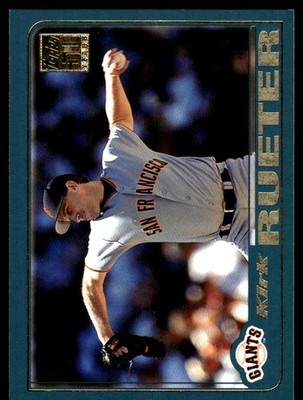 Kirk Rueter 2001 Topps #107 Giants MLB READ FREE SHIPPING AutographDen