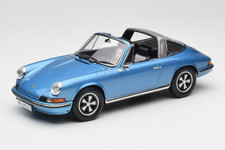 187646 Porsche 911 S Targa Blue Metallic Norev 1/18