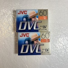 Lot of 2 - JVC M-DV60DU 60min MINI DVC New Sealed