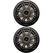 1 Pair QTY2 Kicker 6.5" 150 Watts Peak 2Way Marine Speakers Bulk Packaging 