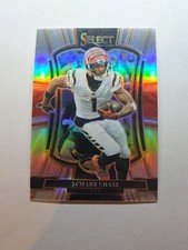 2025 NFL Panini Select Ja'Marr Chase Silver Prizm Premier Level #157 Bengals