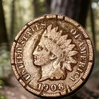1906 Indian Head Cent Actual Coin Shown - 21