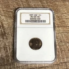 1909 VDB MS65 RD LINCOLN 1C NGC