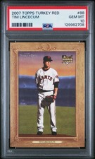 Tim Lincecum Cards, Rookie Cards and Autographed Memorabilia Guide 32