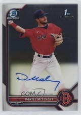 2022 Bowman Chrome Prospect Auto Daniel McElveny #CPA-DMY Auto 1cc7