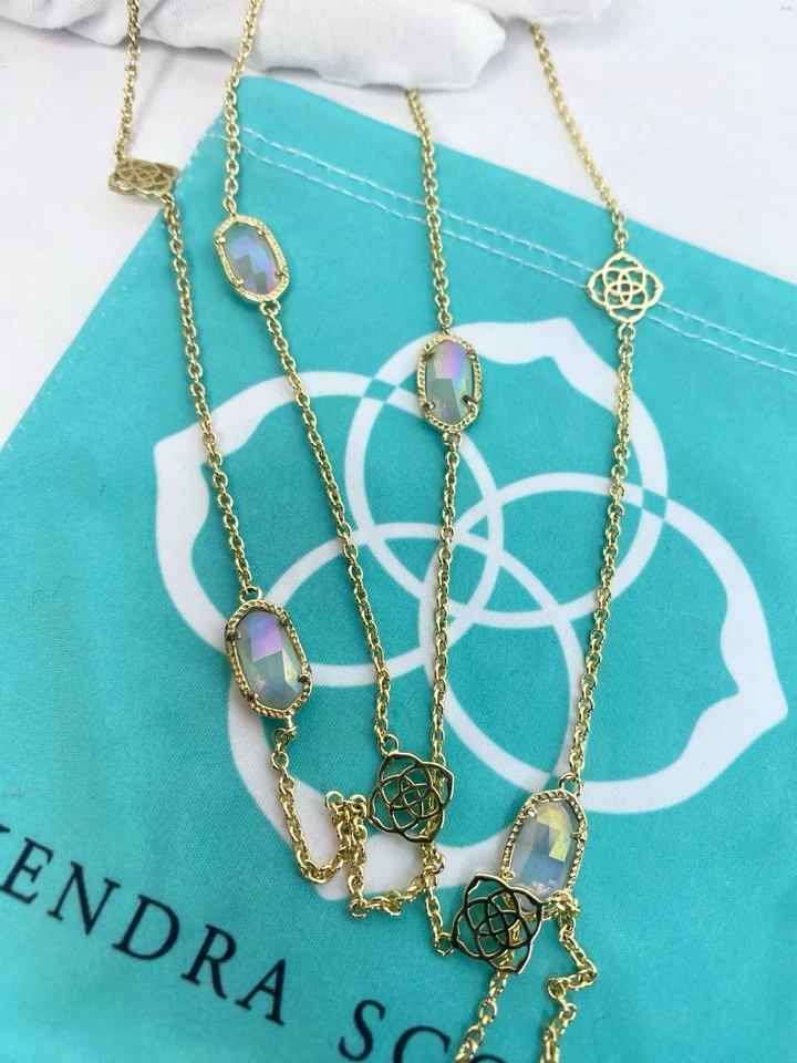 Collar Sonya Oro Cuarzo Rosa Kendra Scott  Foto 4 de 4