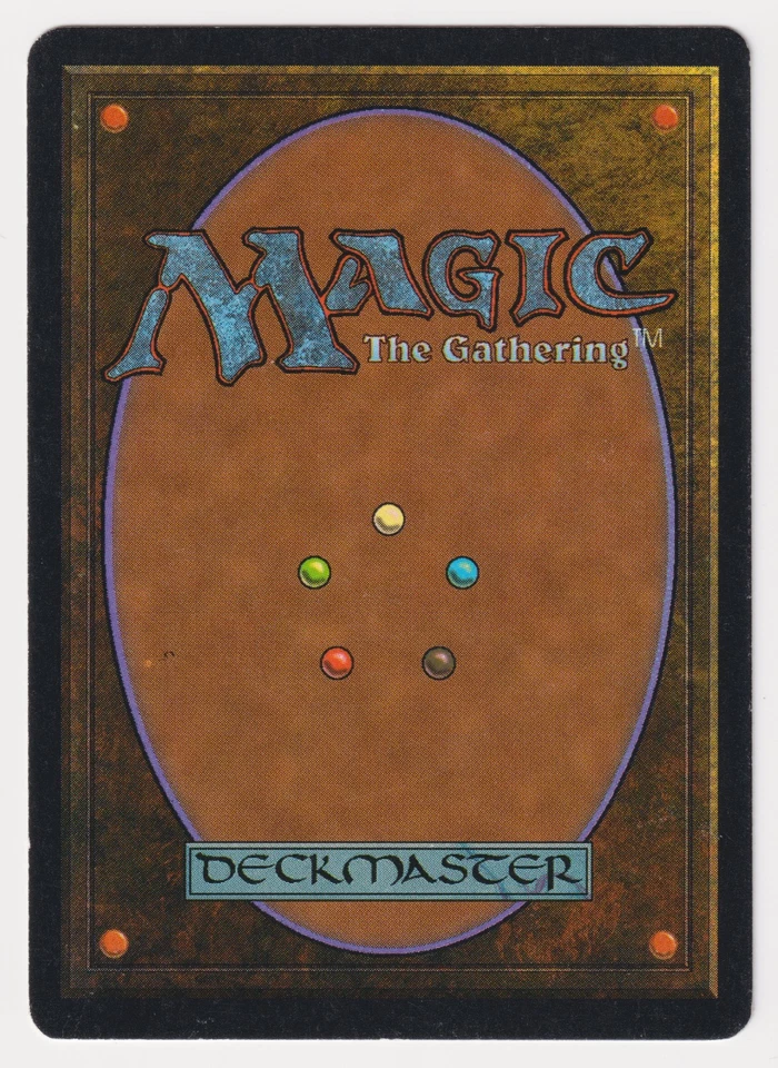 Signed Altered Ice Storm MP Unlimited Edition Artist Dan Frazier 1993 MTG Magic! - Image 2 of 2