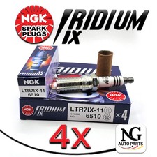NGK Iridium Spark Plugs LTR7IX-11 Fit Ford Fiesta ST180 / Focus RS MK3 / ST250