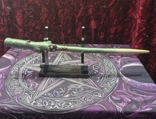 Witches Wooden Hand Made Wand Magic Witchcraft Gift Wicca Pagan