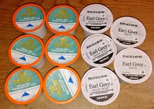 6 Harmony English Breakfast Tea & 5 Bigelow Earl Grey Tea Keurig 11 K-Cups