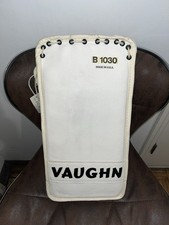 Vaughn B 1030 Ice Hockey Goalie Blocker White Leather - Adult Size, Right Hand