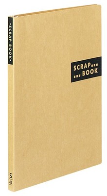 KOKUYO File Scrapbook Spiral Binding Fixed Type A4 40 Sheets Brown La-410S