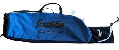 Junior baseball equipment Bag Franklin Sports, Blue Athletic Gym T-Ball.
