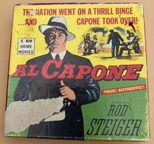 8MM Movie Al Capone Staring Rod Steiger w/Box Made In USA Vintage By Ken Films