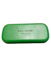 Kate Spade New York Green Black Hard Shell Eyeglass Sunglass Case Holder