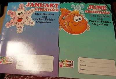 2 Idea Booklet and Pocket Folder Organizer (January and June) 1997 H7