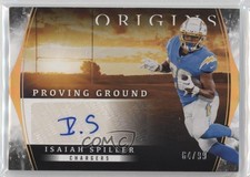 2023 Panini Origins Proving Ground Signatures 64/99 Isaiah Spiller Auto 1c5x