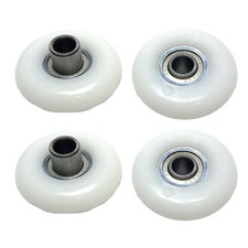 Quality Rowing Machine Seat Wheels 4 Pack for Various Fitness Machines