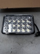 4x6" LED Headlights High Low Beam Rectangular Jeep Headlamp Lamp - Lot of 4
